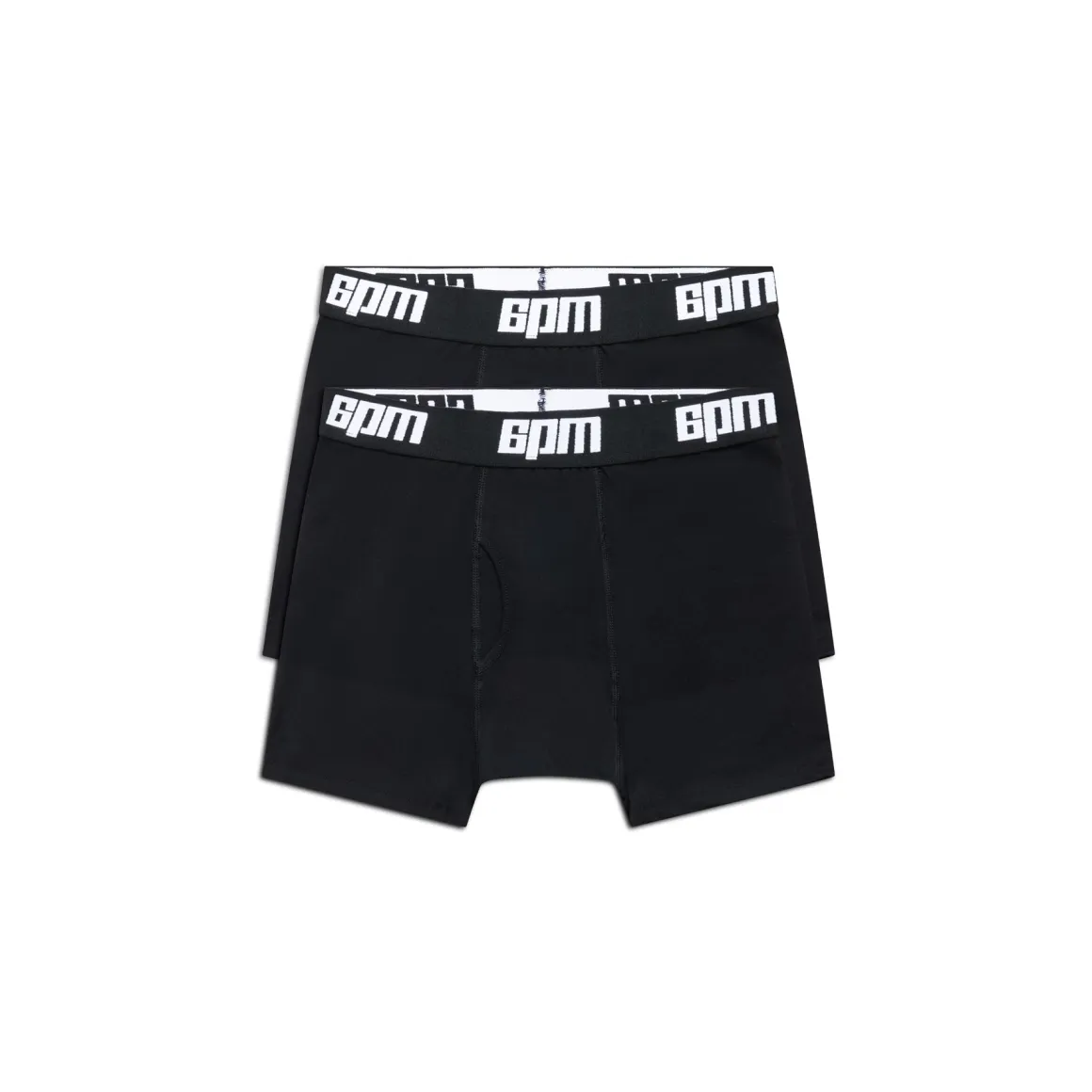 BOXER SHORTS BLACK (2-PACK)
