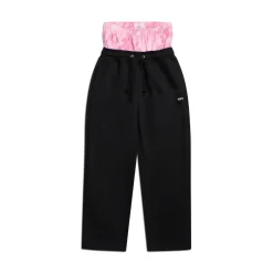 BOXERS OPEN LEG JOGGER BLACK