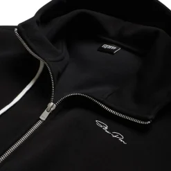 BOXY ZIP HOODIE BLACK