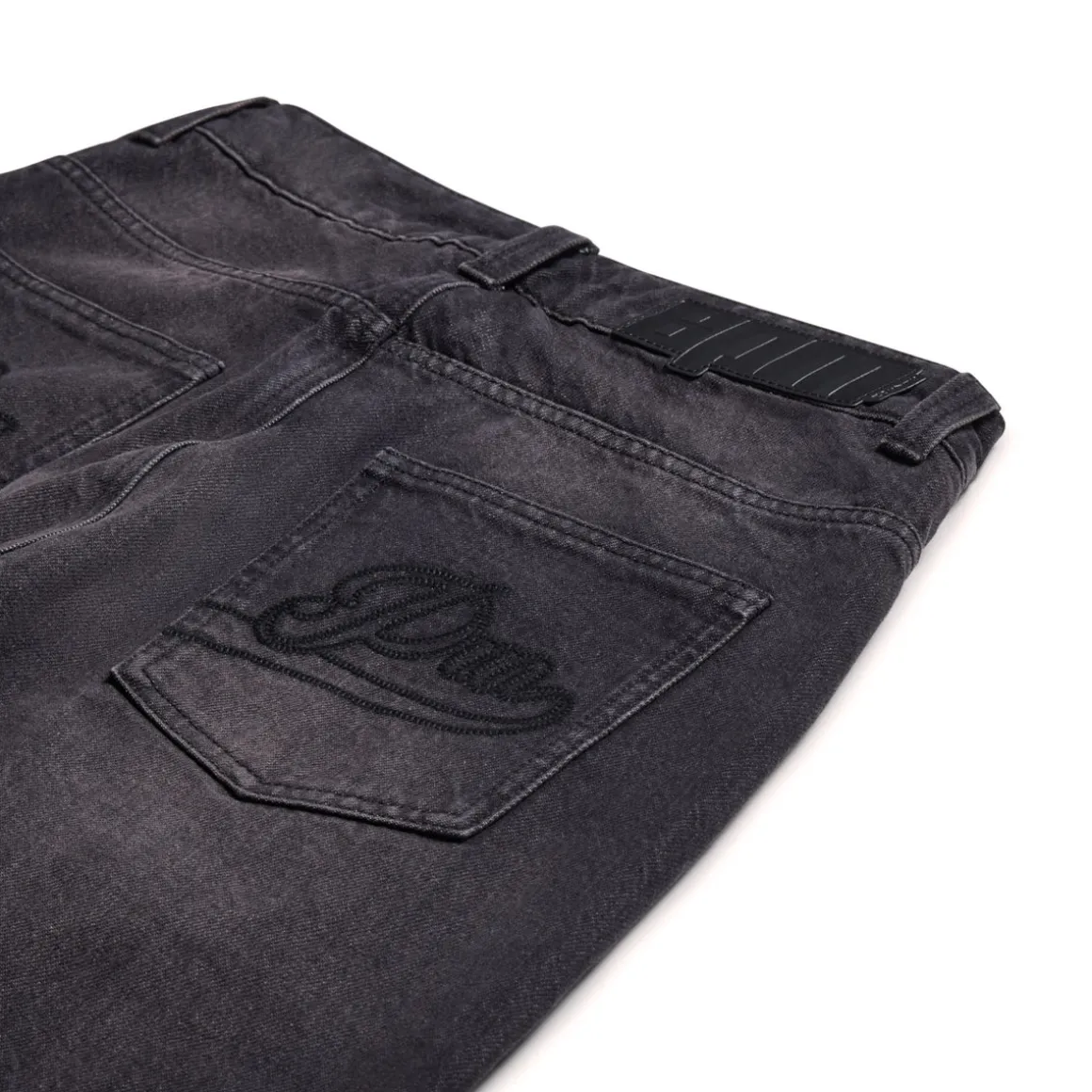 CENTER SEAM DENIM PURPLE OVERDYE
