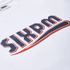 CLEAN EDGE WAVE TEE WHITE