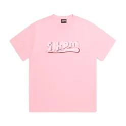 CLEAN EDGE WAVE T-SHIRT PINK