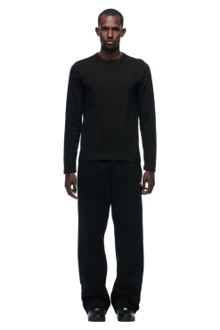 CLEAN LONGSLEEVE BLACK