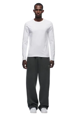 CLEAN LONGSLEEVE WHITE
