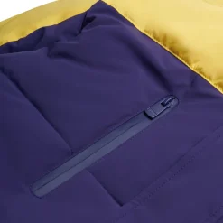 COACH PUFFER COAT BLUE