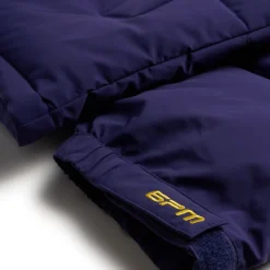 COACH PUFFER COAT BLUE