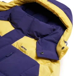 COACH PUFFER COAT BLUE