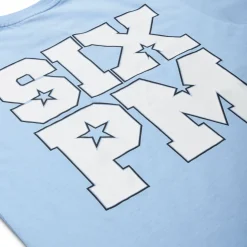 COLLEGE STAR TEE BLUE