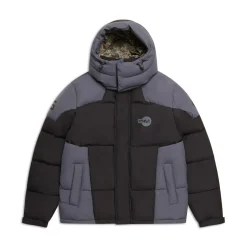 COLOUR BLOCKING PUFFER BLACK/ANTHRACITE
