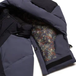 COLOUR BLOCKING PUFFER BLACK/ANTHRACITE