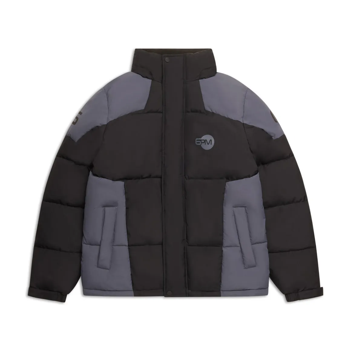 COLOUR BLOCKING PUFFER BLACK/ANTHRACITE