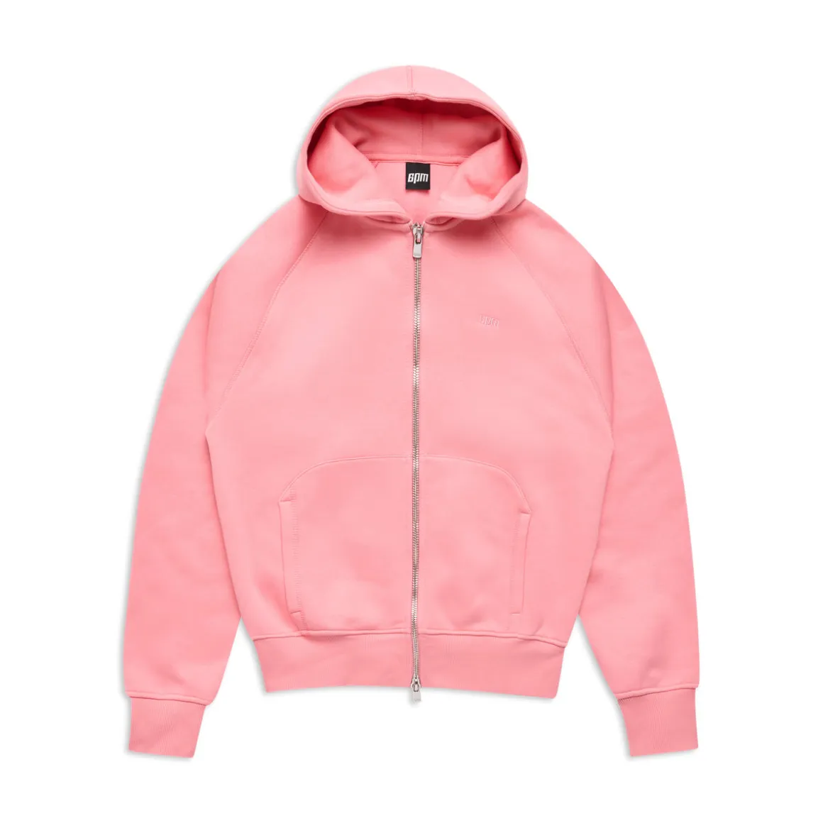 COVERLOCK ZIP HOODIE FLAMINGO PINK