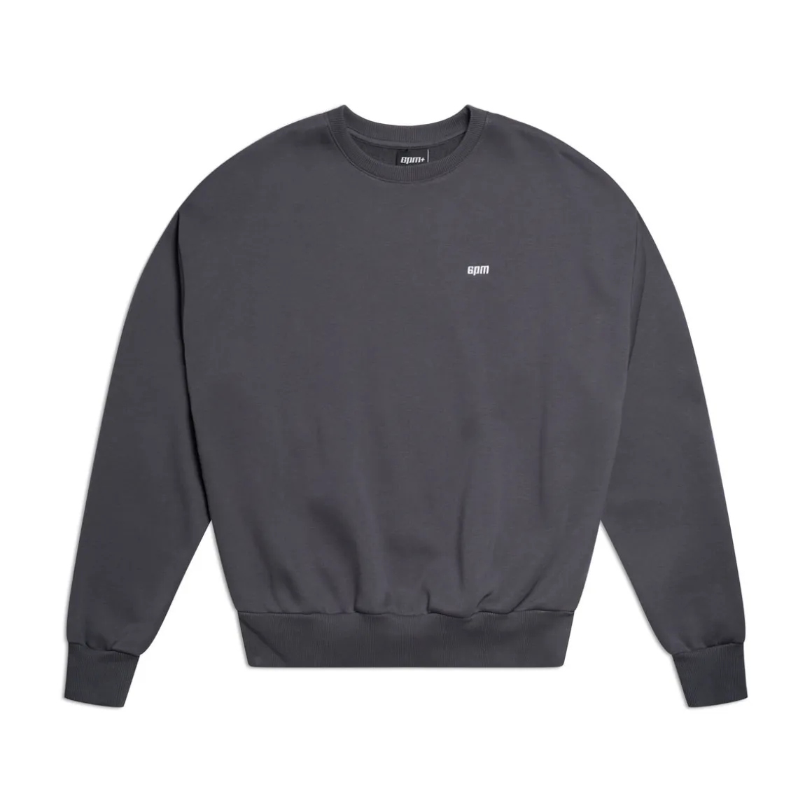 CREWNECK ANTHRACITE