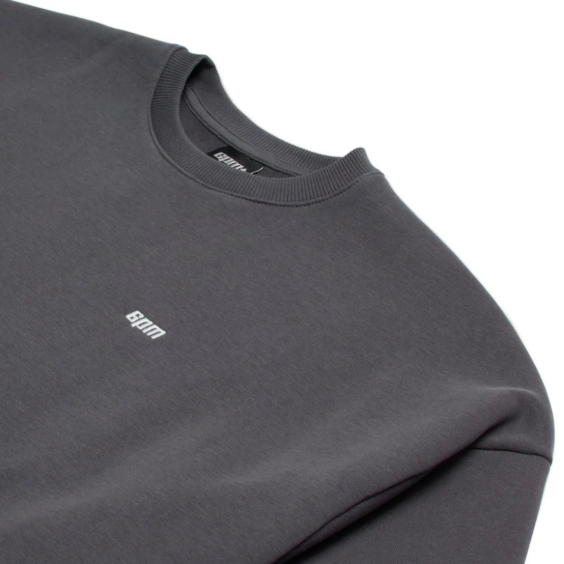 CREWNECK ANTHRACITE