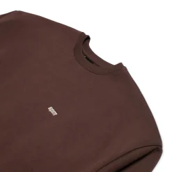 CREWNECK CHOCOLATE BROWN