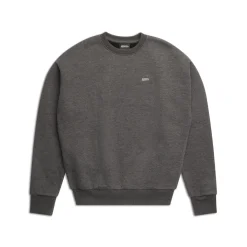 CREWNECK DARK GREY MELANGE