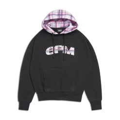 CREWNECK HOODIE BLACK