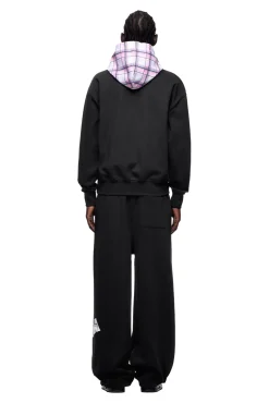 CREWNECK HOODIE BLACK