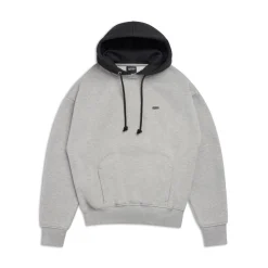 CREWNECK HOODIE GREY/BLACK
