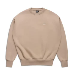 CREWNECK MOCCA CREAM