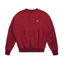 CREWNECK WINE RED
