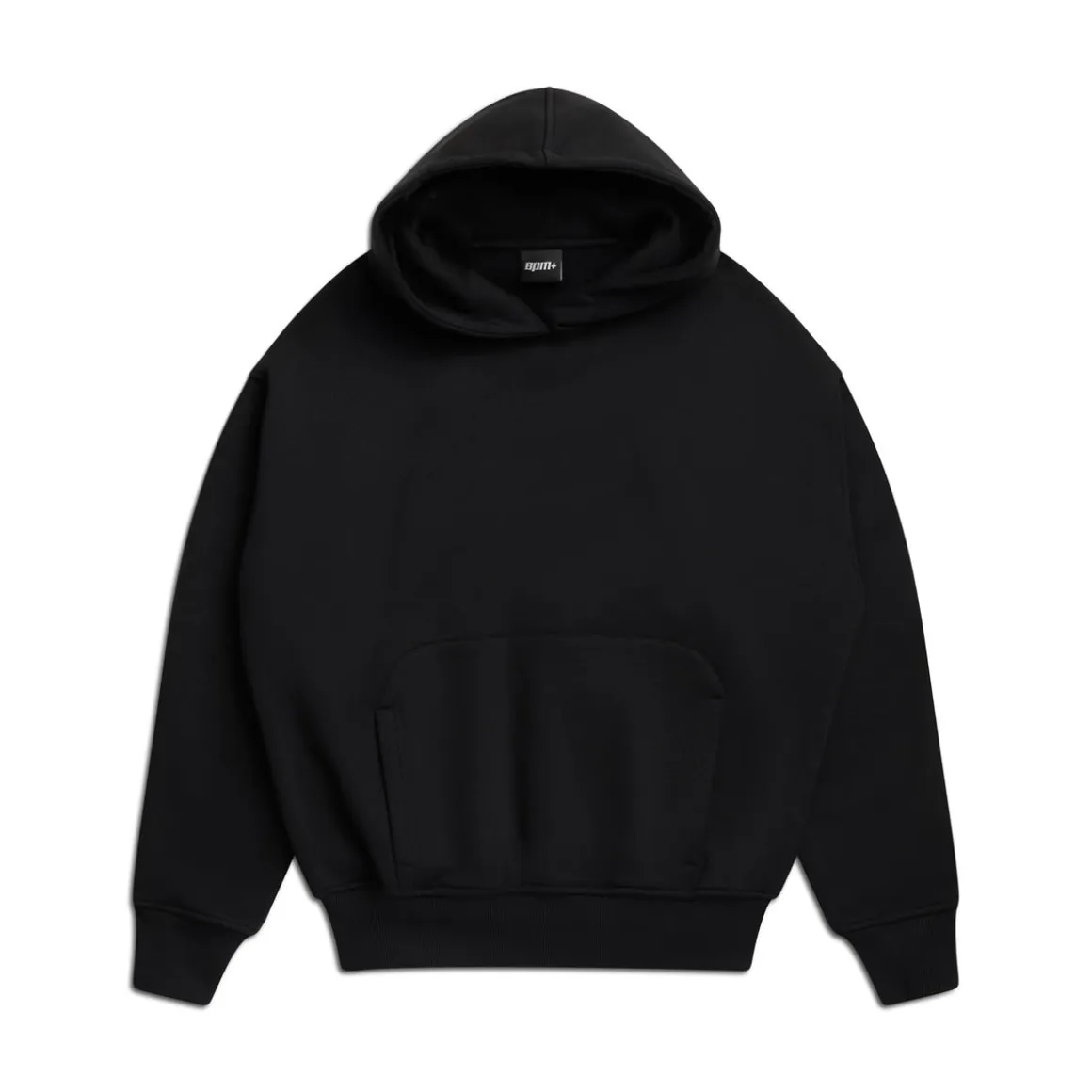 DOT CAMO LETTER HOODIE BLACK