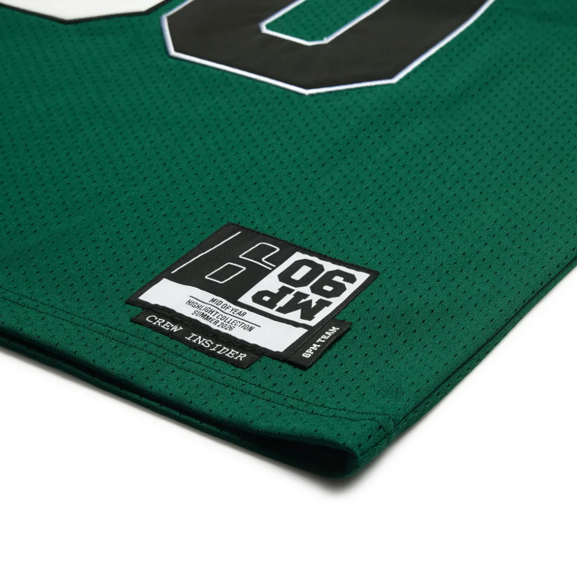 DOUBLE LAYER BBALL JERSEY DARK GREEN