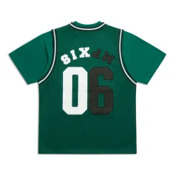 DOUBLE LAYER BBALL JERSEY DARK GREEN