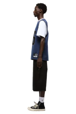 DOUBLE LAYER BBALL JERSEY INK NAVY