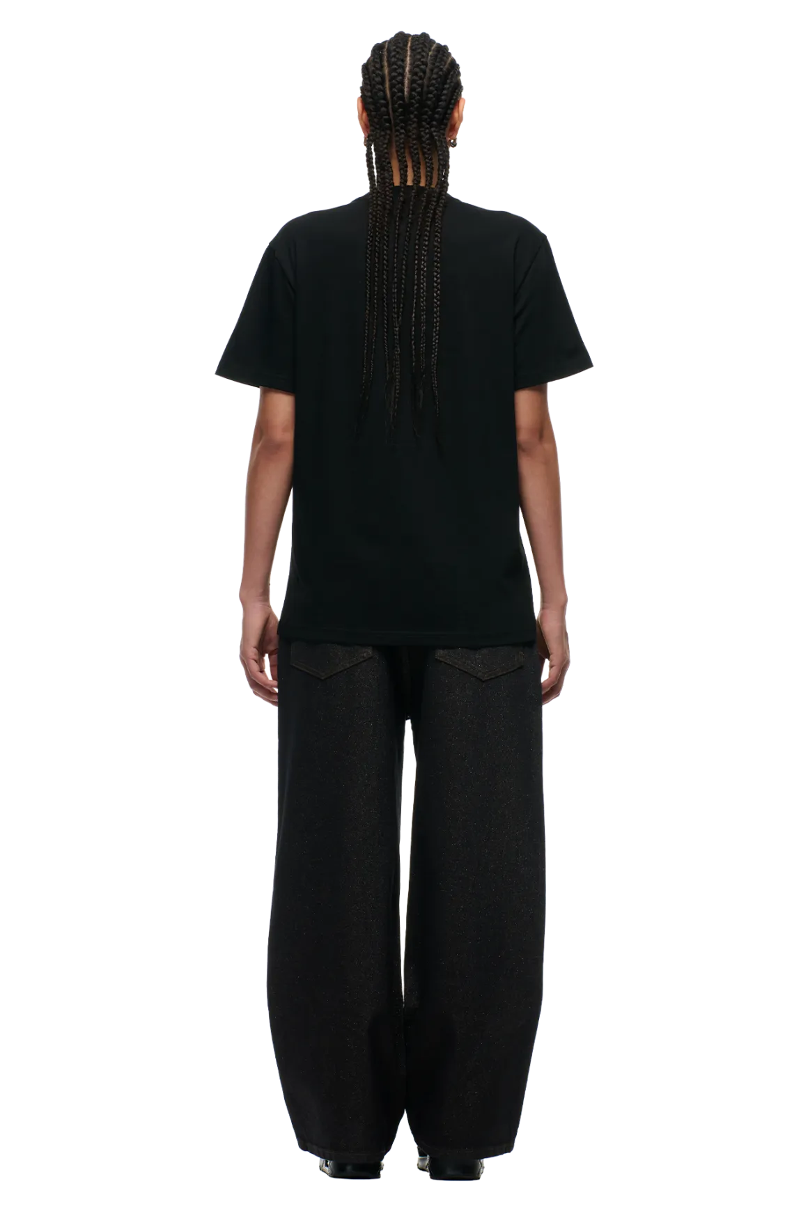 DOWN UNDER COLLEGE T-SHIRT BLACK