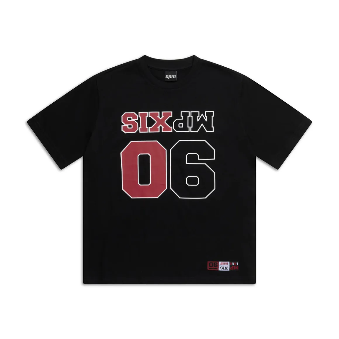 DOWN UNDER COLLEGE T-SHIRT BLACK