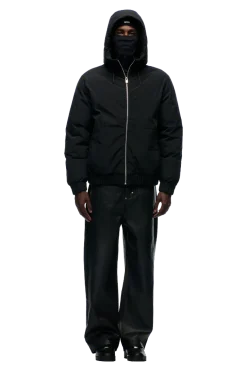 EMBOSSED JACKET BLACK