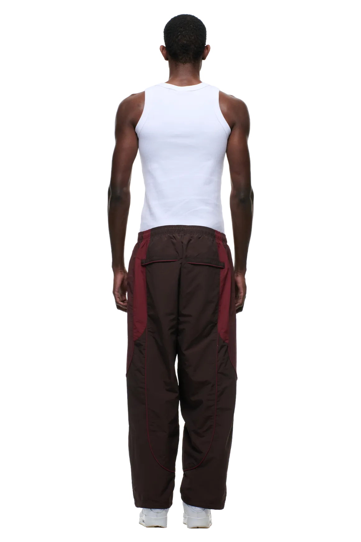 EVERYDAY TRACK PANTS DARK BURGUNDY