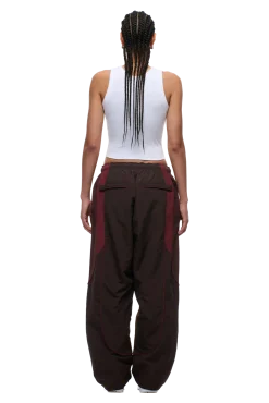EVERYDAY TRACK PANTS DARK BURGUNDY