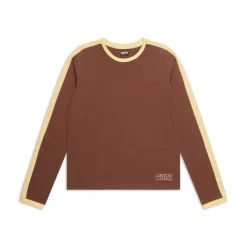 GRAFFITI RINGER LS DARK HAZELNUT