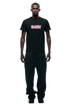 GRAFITTY CAMO T-SHIRT BLACK