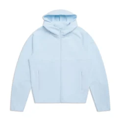 HOODED ROADMAN JACKET ICE BLUE