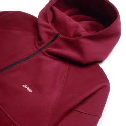 HOODED ROADMAN JACKET WINE RED