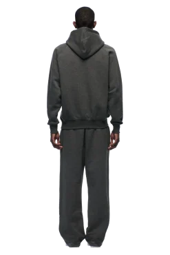 HOODIE DARK GREY MELANGE
