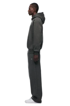 HOODIE DARK GREY MELANGE
