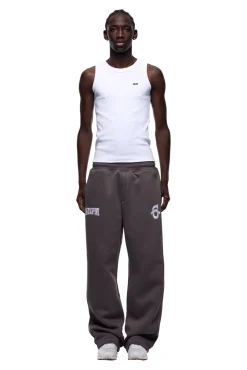 ICONS OPEN LEG JOGGER ASH GREY