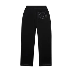 ICONS OPEN LEG JOGGER BLACK