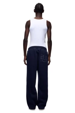 ICONS OPEN LEG JOGGER NAUTICAL BLUE