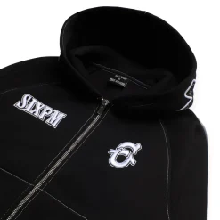 ICONS ZIP HOODIE BLACK
