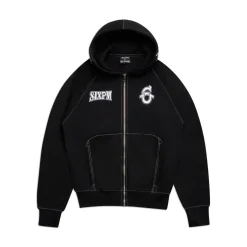 ICONS ZIP HOODIE BLACK