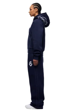 ICONS ZIP HOODIE NAUTICAL BLUE