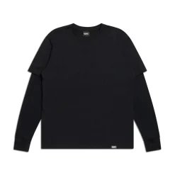 LAYERED LONGSLEEVE BLACK