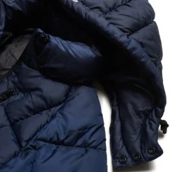 LIGHT PUFFER JACKET RECTANGLES MIDNIGHT BLUE