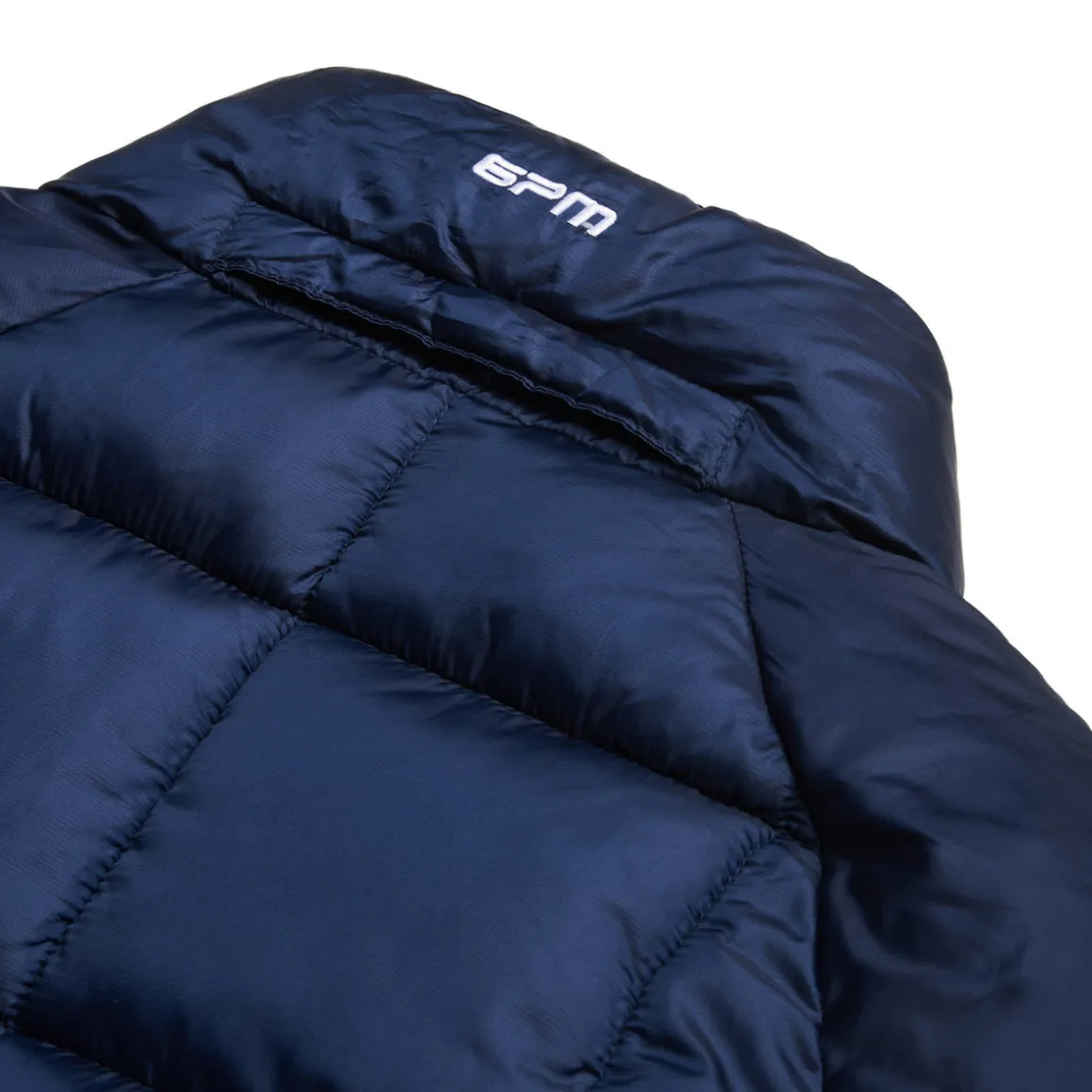 LIGHT PUFFER JACKET RECTANGLES MIDNIGHT BLUE