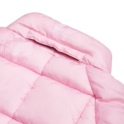 LIGHT PUFFER JACKET RECTANGLES PINK